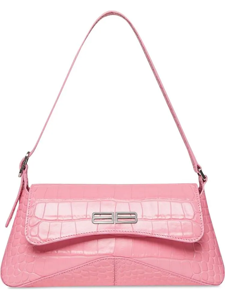 Сумка малая top-handle Balenciaga XX Flap Sweet Pink — 1
