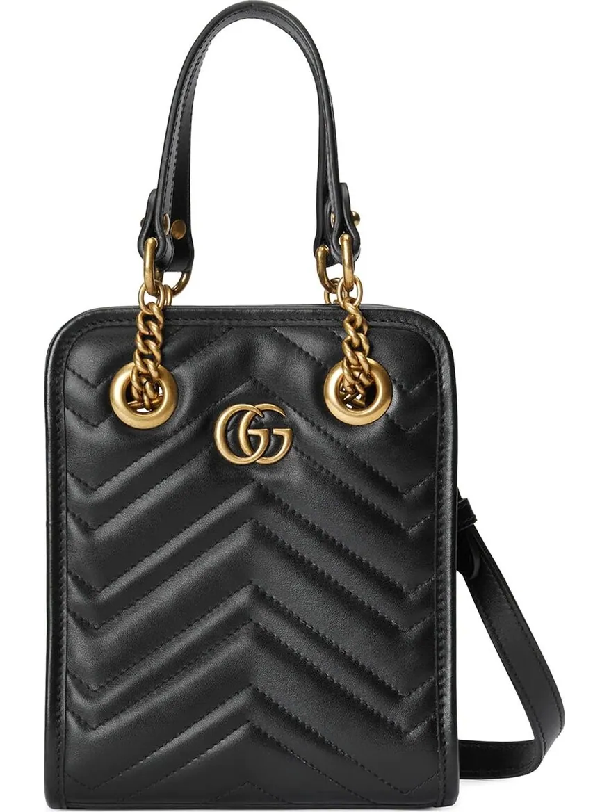 Сумка женская кросс-боди Gucci GG Marmont Matelass?