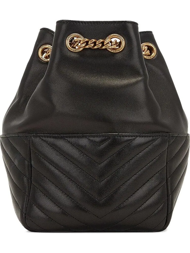 Сумка Saint Laurent Joe Chevron Bucket Bag — 3