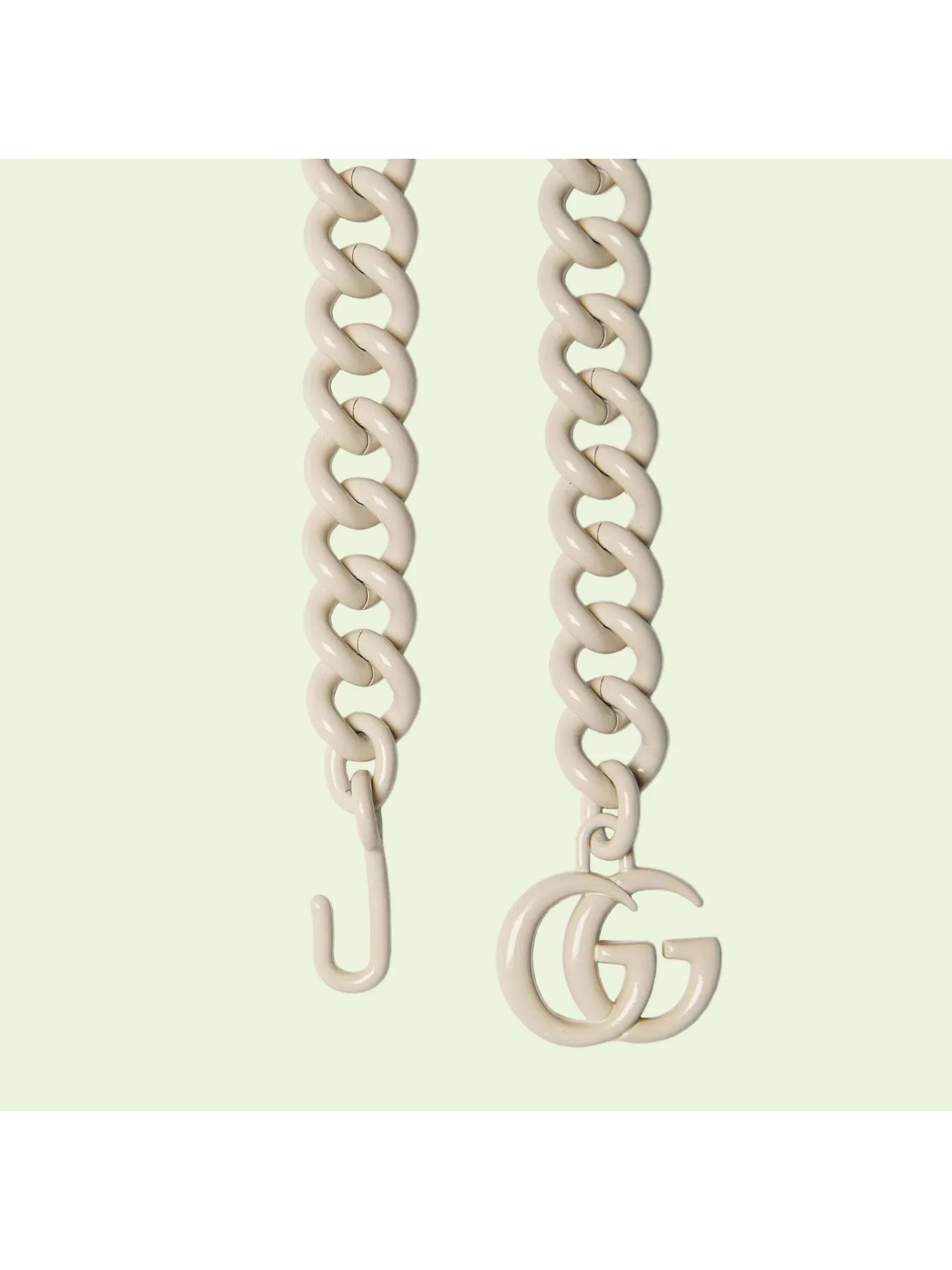 Сумка женская поясная Gucci GG Marmont — изображение 8 из 10, белый