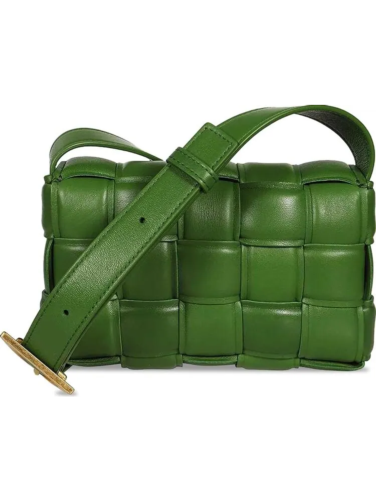 Сумка Bottega Veneta Small Padded Cassette Bag Avocado/Gold — изображение 1 из 1, зеленый