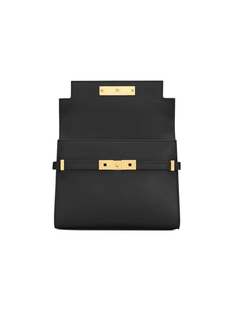 Сумка Saint Laurent Manhattan Mini Crossbody Bag — изображение 3 из 3, черный