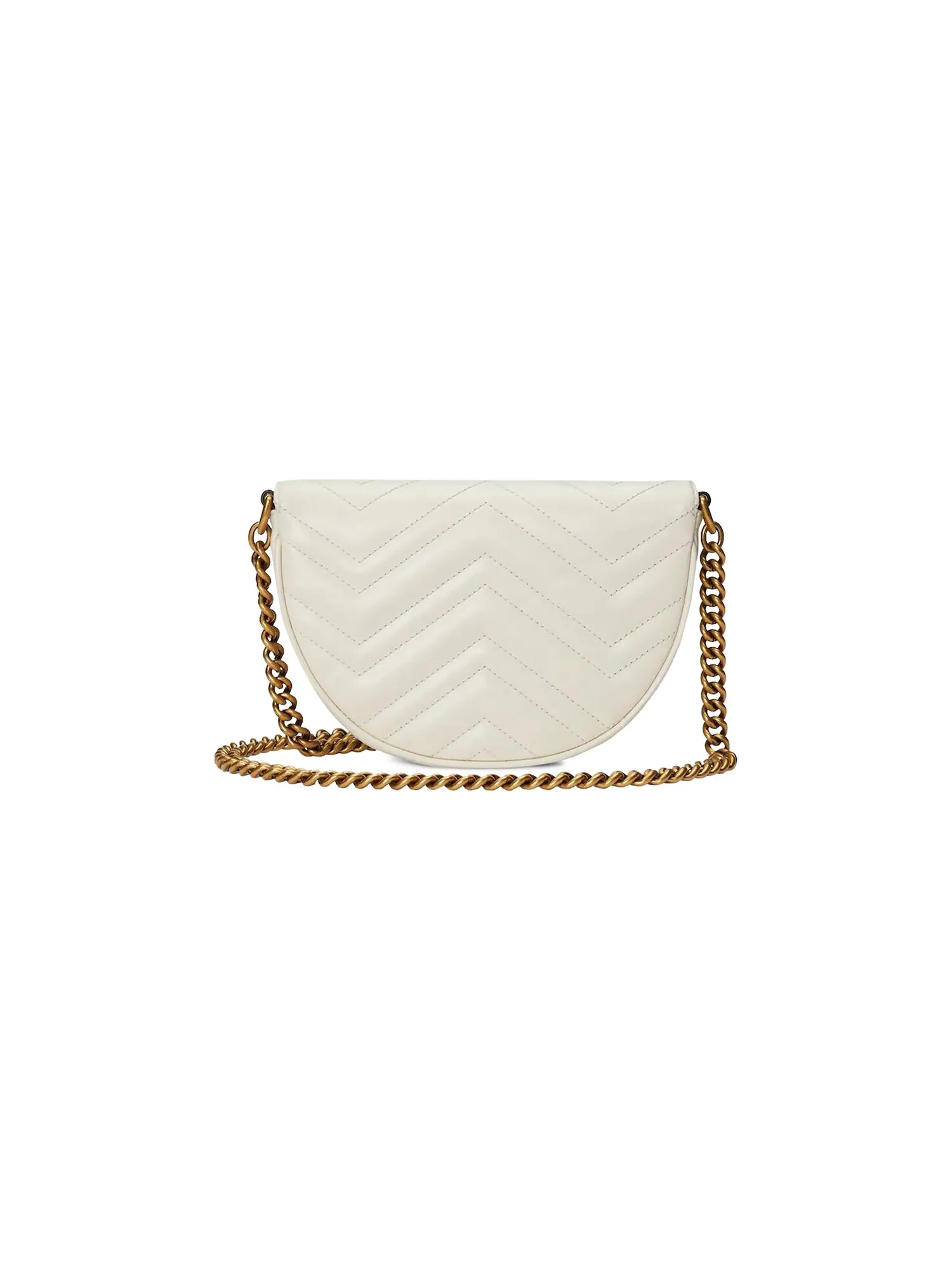Сумка top-handle Gucci GG Marmont Matelasse Mystic White — 2