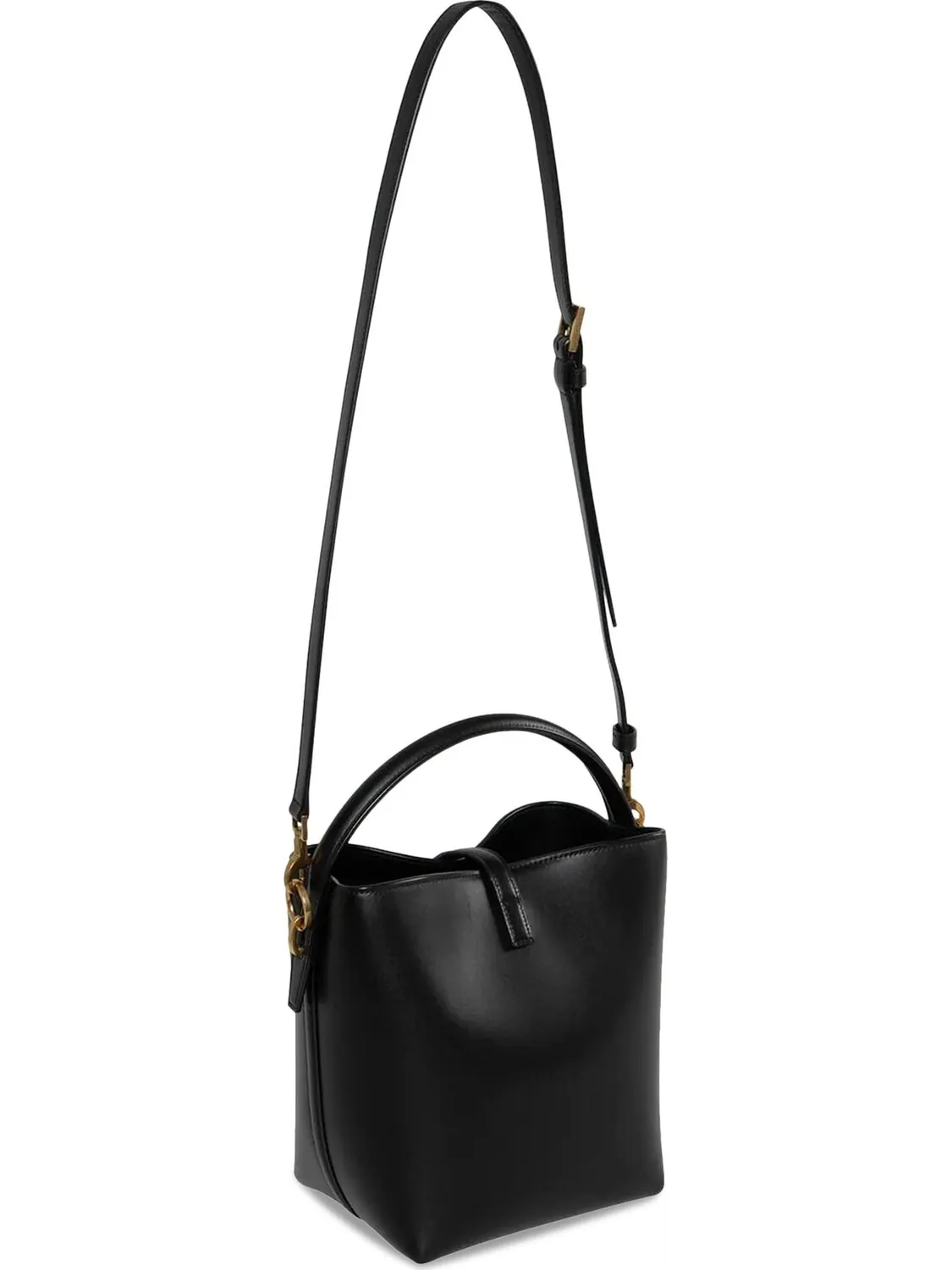 Сумка через плечо Saint Laurent Le 37 Leather 'Black' — изображение 2 из 2, черный