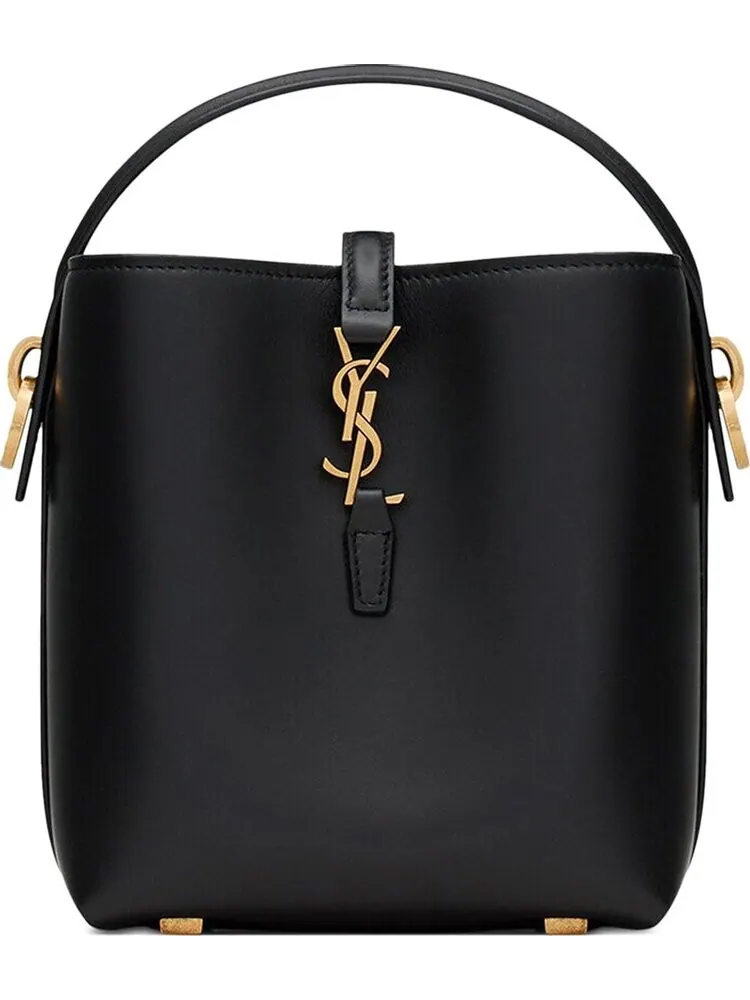Сумка через плечо Saint Laurent Le 37 Leather 'Black' — 1