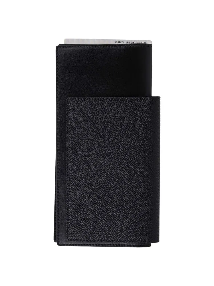 Кошелек Balenciaga Passport Long Wallet 1 Ticket — изображение 2 из 3, черный