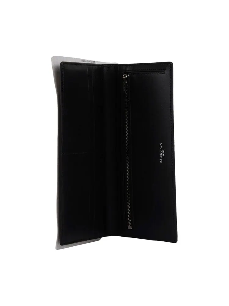 Кошелек Balenciaga Passport Long Wallet 1 Ticket — изображение 3 из 3, черный