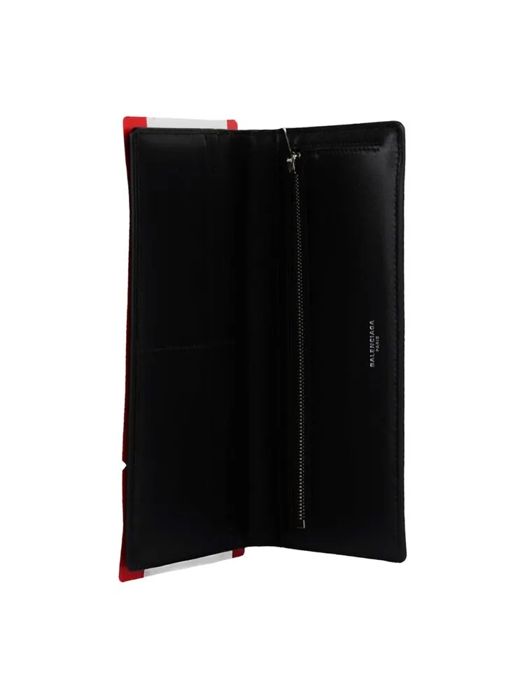 Кошелек Balenciaga Passport Long Wallet 1 Ticket — изображение 3 из 3, зеленый