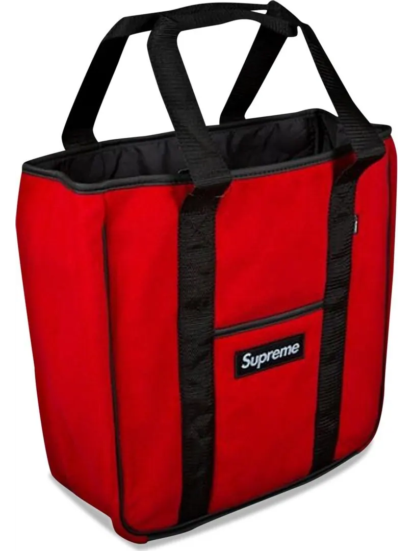 Сумка Supreme Polartec Tote Red — 1