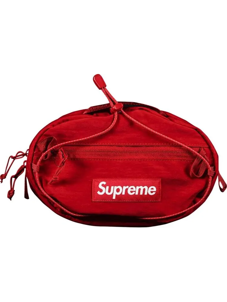 Сумка Supreme Waist Bag Dark Red — 1