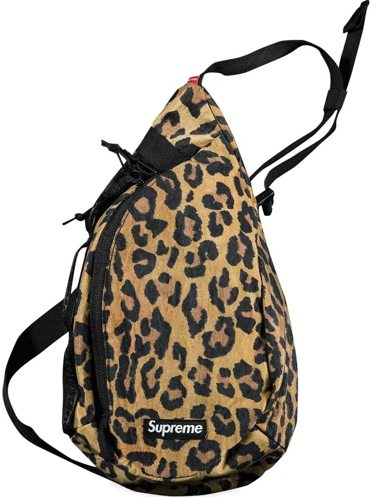 Сумка Supreme Sling Bag Leopard — 1