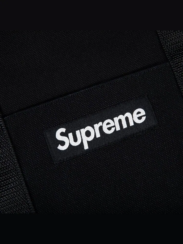 Сумка Supreme Canvas Tote Black — 2