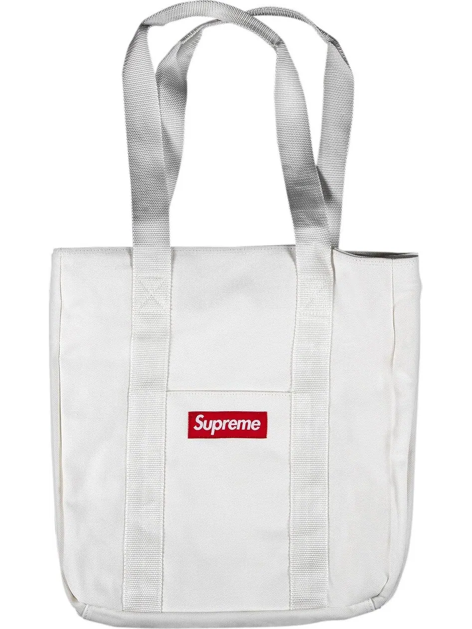 Сумка Supreme Canvas Tote White — 1