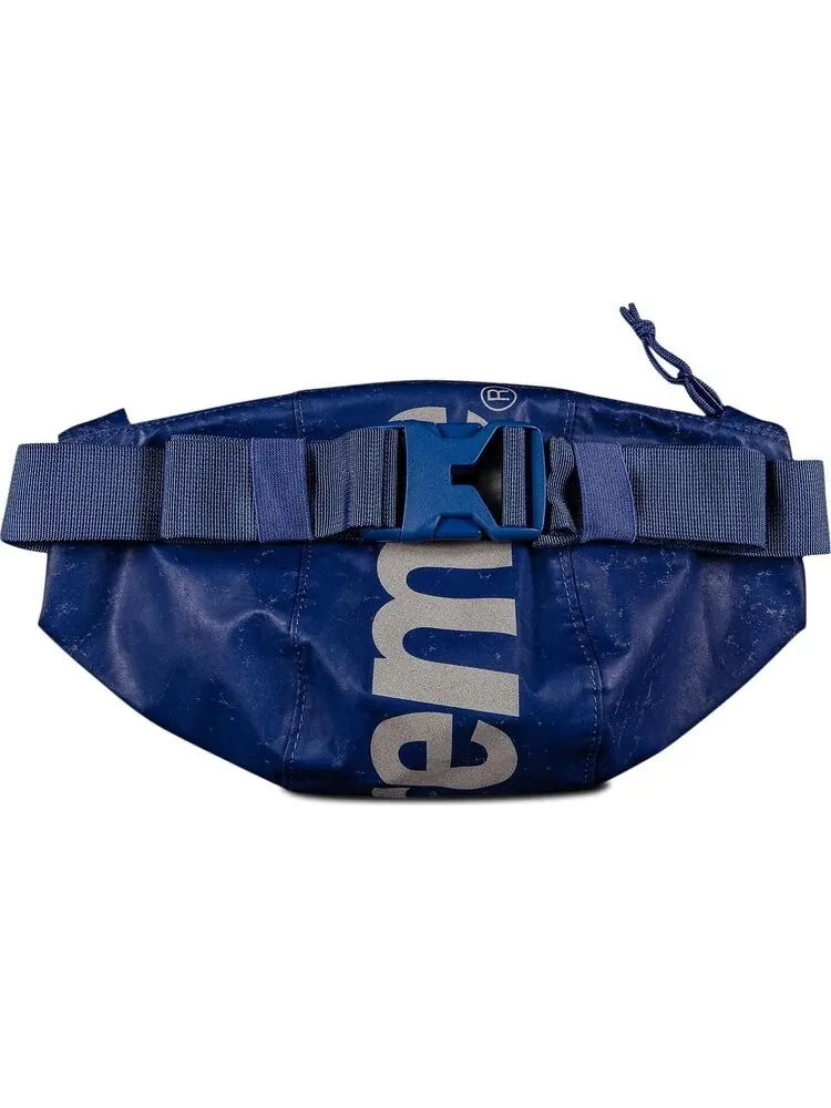 Сумка Supreme Waterproof Reflective Speckled Waist Bag Royal — 2