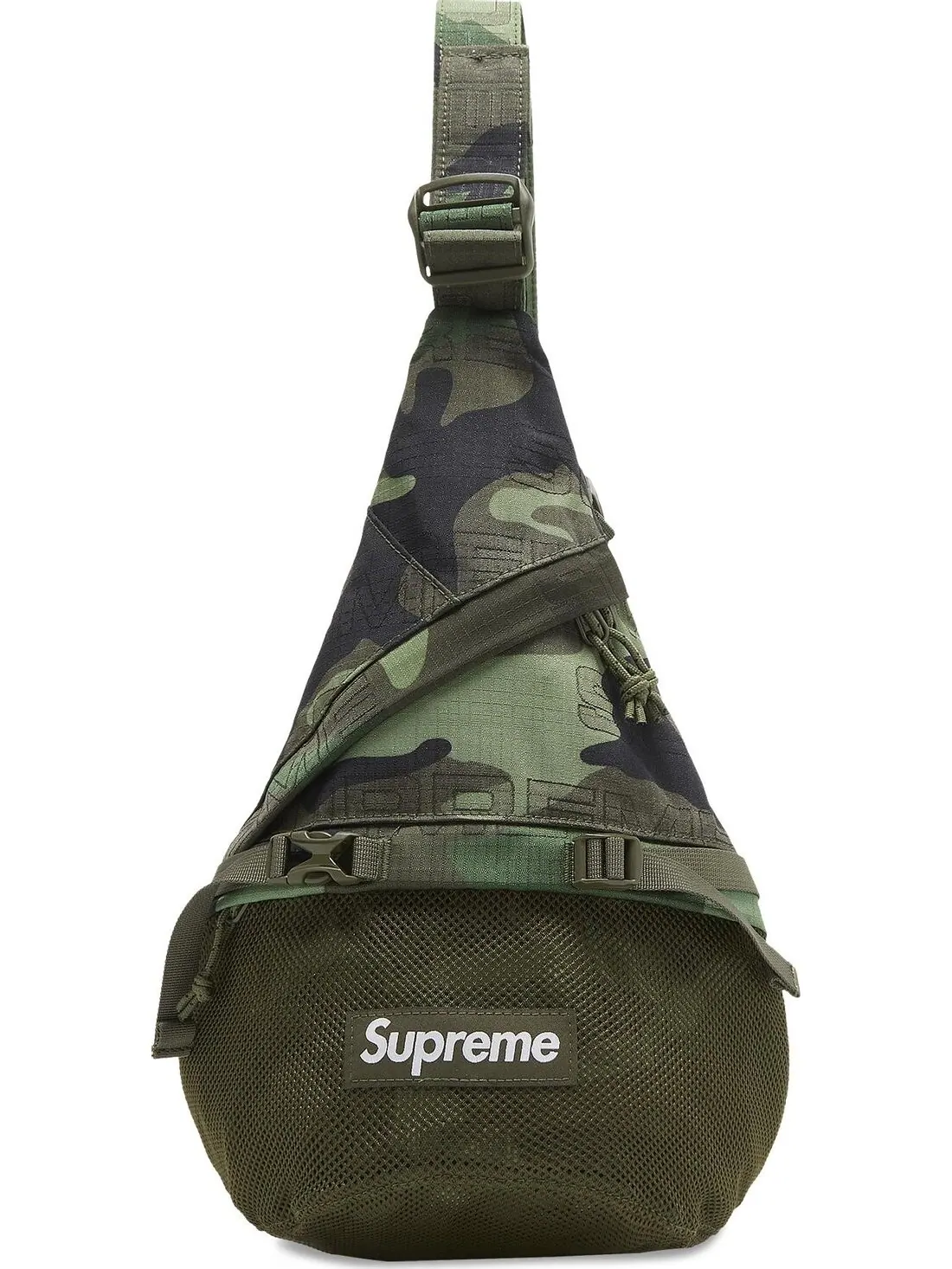Сумка Supreme Sling Bag Woodland Camo — 1