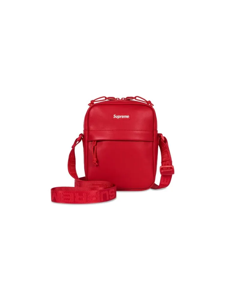 Сумка через плечо Supreme Leather Shoulder Bag — 1