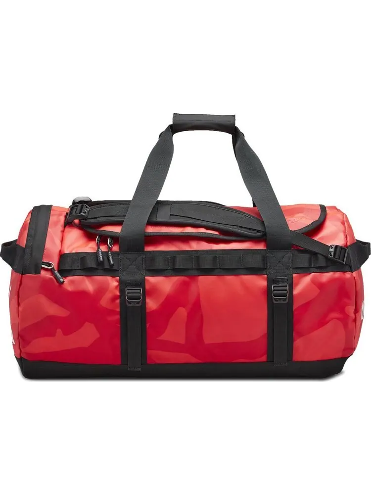Сумка The North Face x KAWS Medium Basecamp Duffle Brilliant Coral — 1
