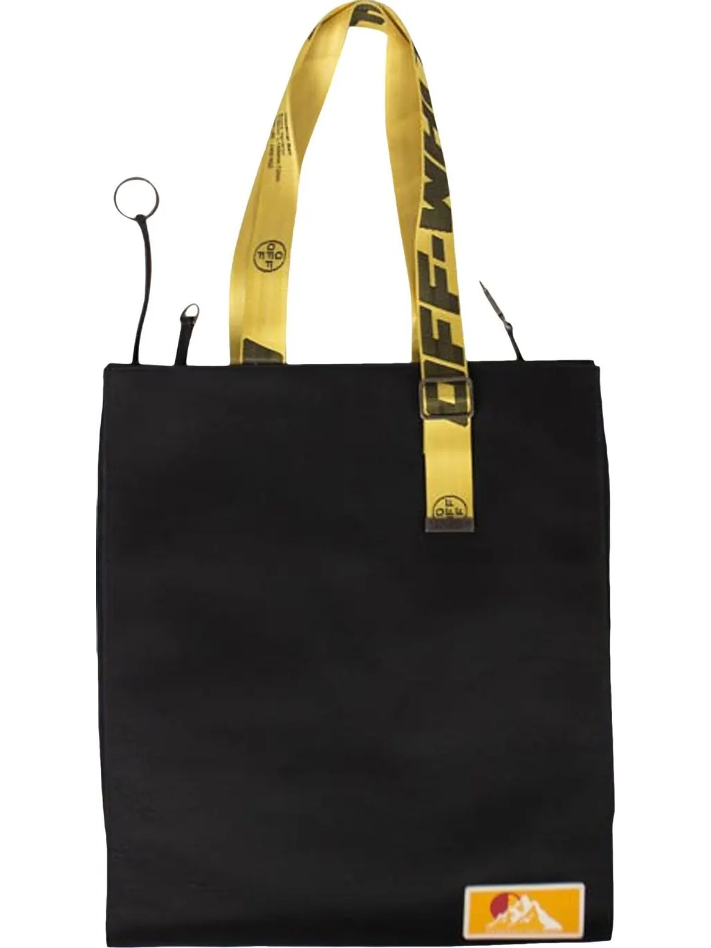 Сумка Off-White Industrial Straps Tote Black — 1