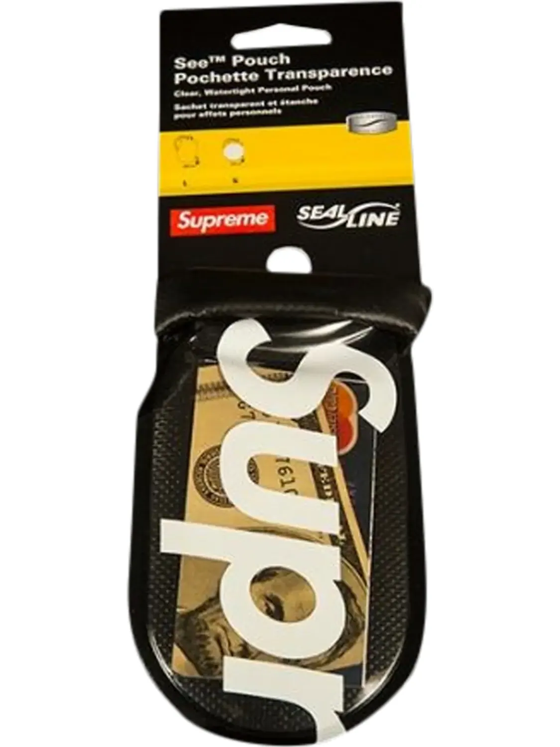 Сумка Supreme Sealline See Pouch Small Black — 1