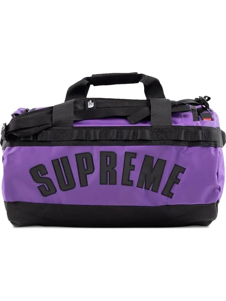 Сумка Supreme x The North Face Arc Logo Small Base Camp Duffle Bag Purple — 1