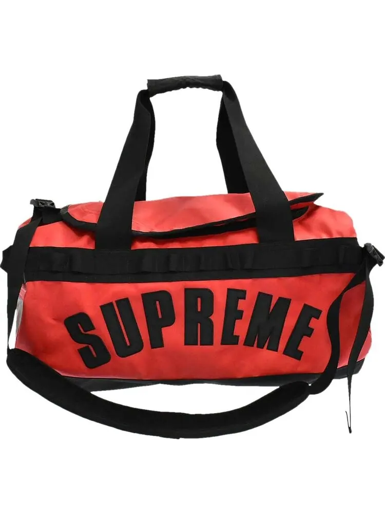 Сумка Supreme x The North Face Arc Logo Small Base Camp Duffle Bag Red — 1