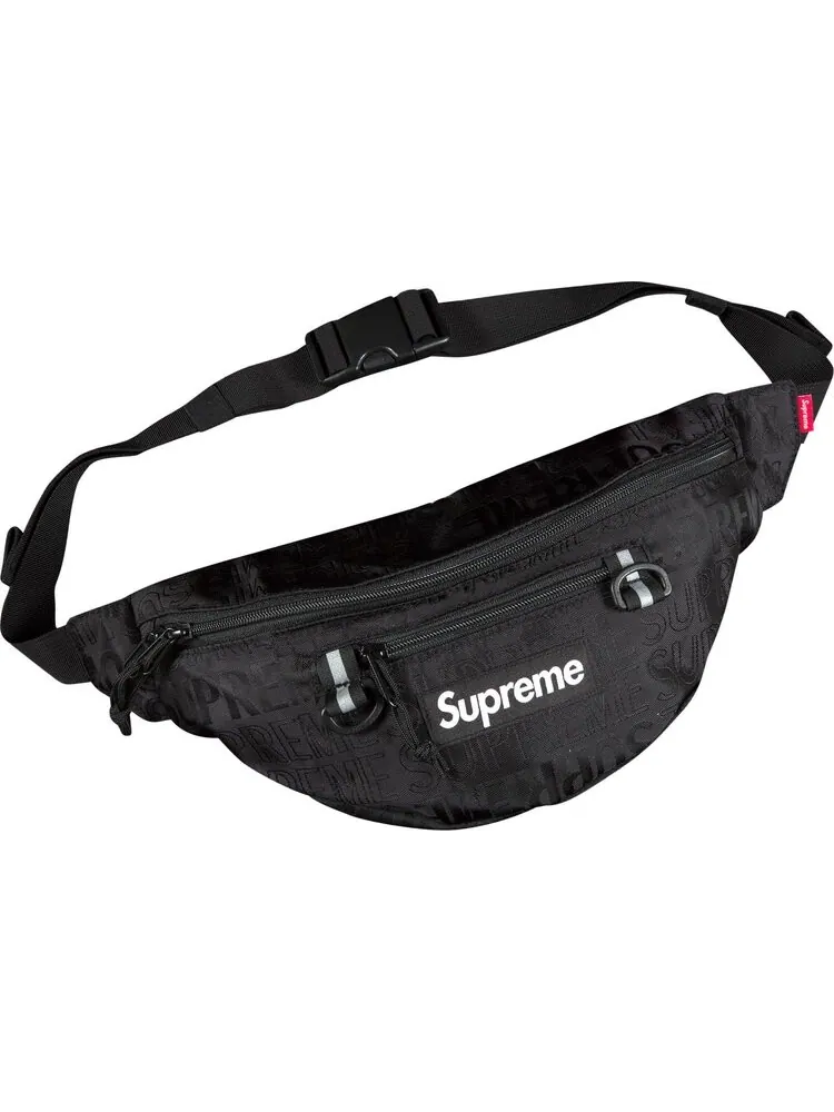 Сумка Supreme Waist Bag Black — 1