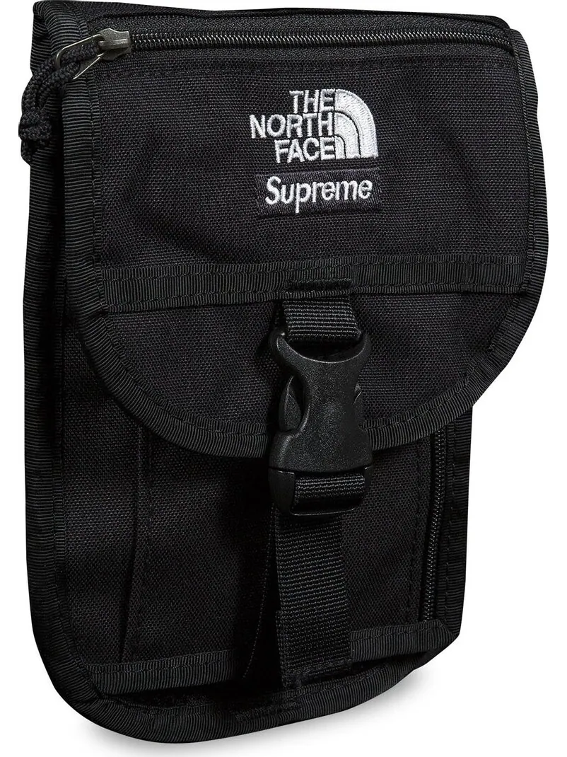 Сумка Supreme x The North Face RTG Utility Pouch Black — 1