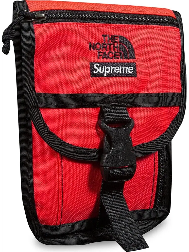 Сумка Supreme x The North Face RTG Utility Pouch Bright Red