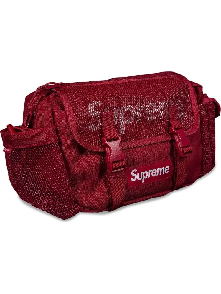 Сумка Supreme Waist Bag Dark Red — 1