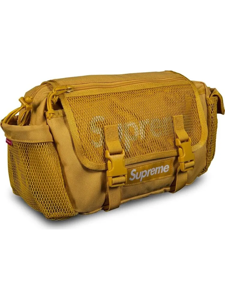 Сумка Supreme Waist Bag Gold — 1