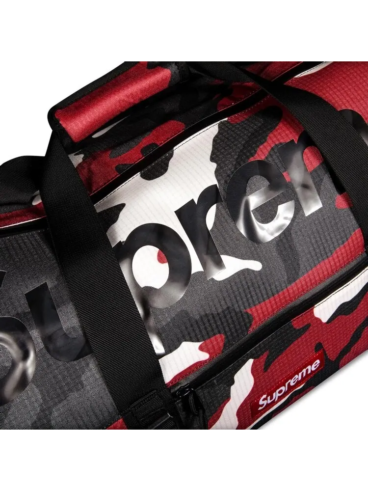 Сумка Supreme Duffle Bag Red Camo — 2