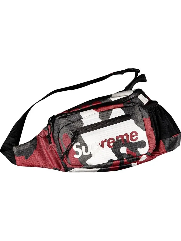 Сумка Supreme Sling Bag Red Camo