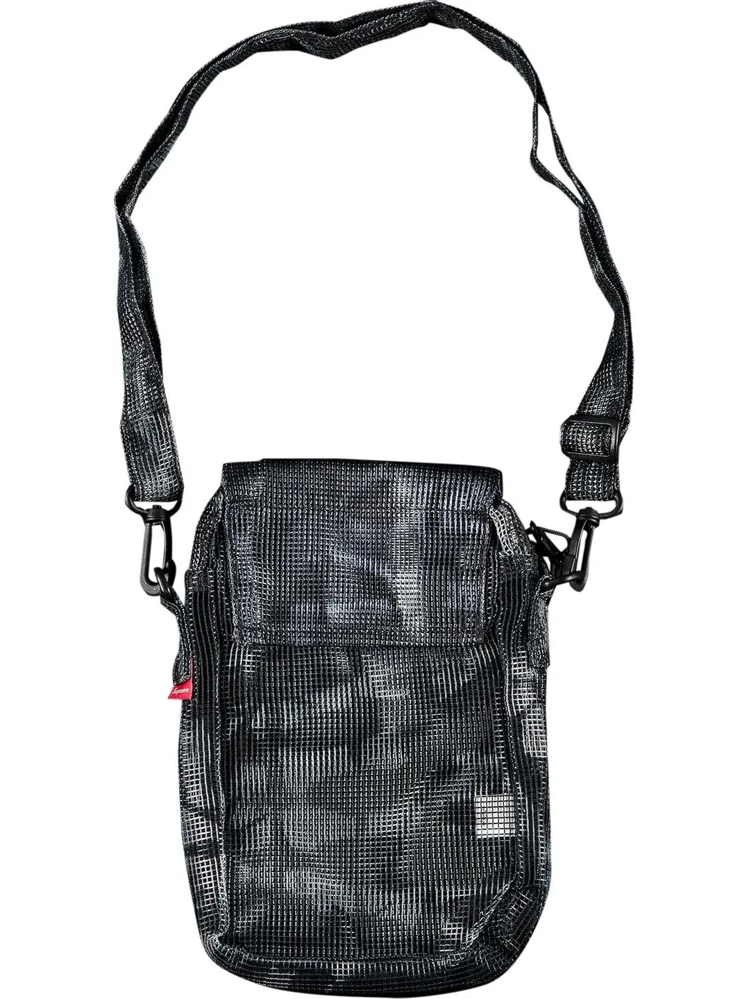 Сумка Supreme x SOUTH2 WEST8 Heavy Mesh Game Bag Black — 2