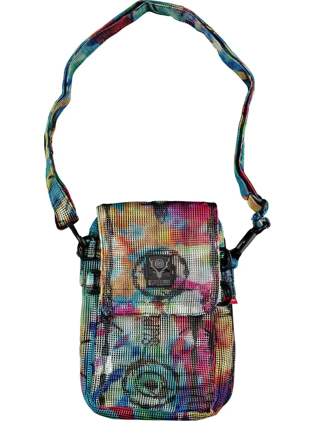 Сумка Supreme x SOUTH2 WEST8 Heavy Mesh Game Bag Multicolor — 1
