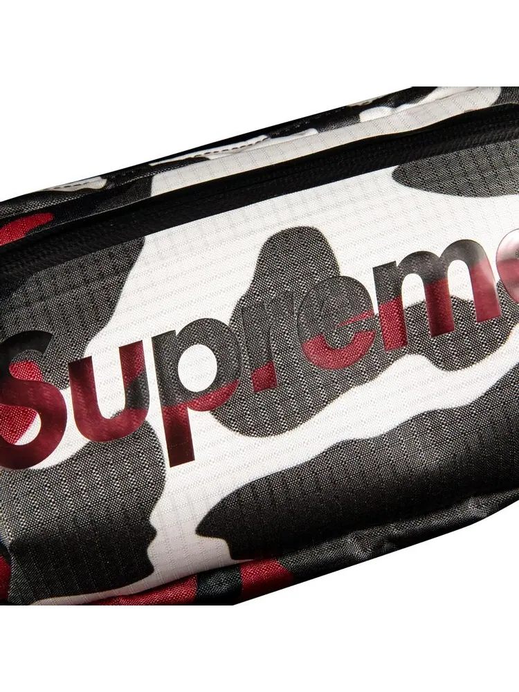 Сумка Supreme Waist Bag Red Camo — 2