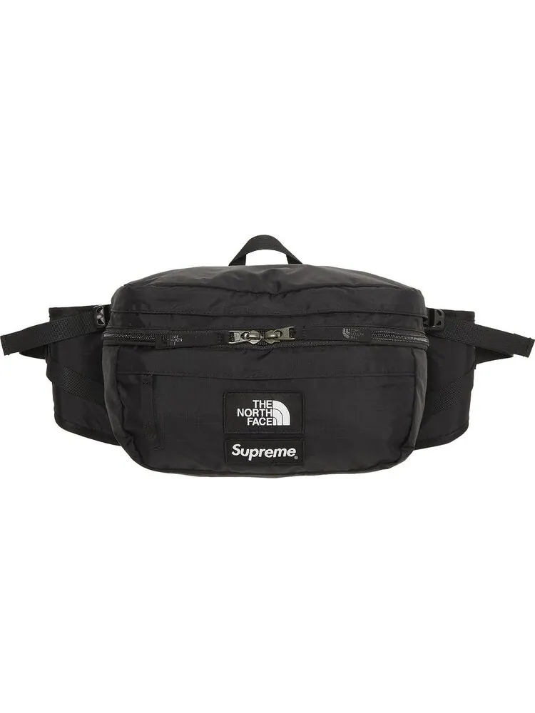 Сумка Supreme x The North Face Trekking Convertible Backpack + Waist Bag Black — 1
