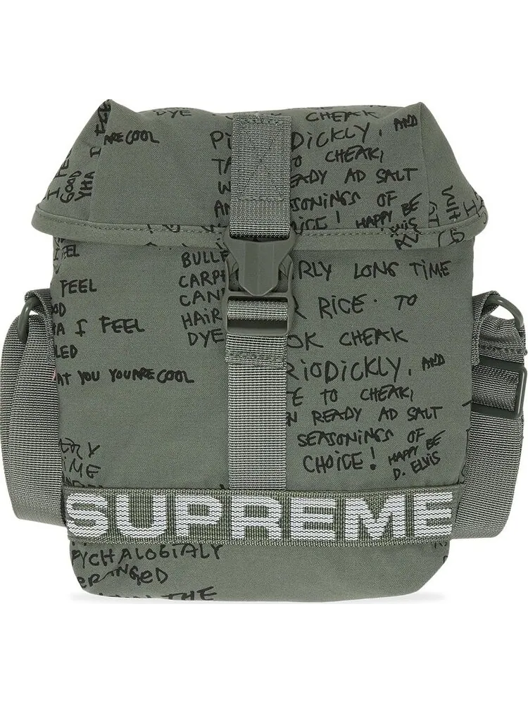 Сумка Supreme Field Side Bag Olive Gonz