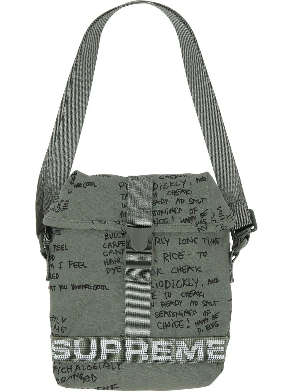 Сумка Supreme Field Side Bag Olive Gonz — 3