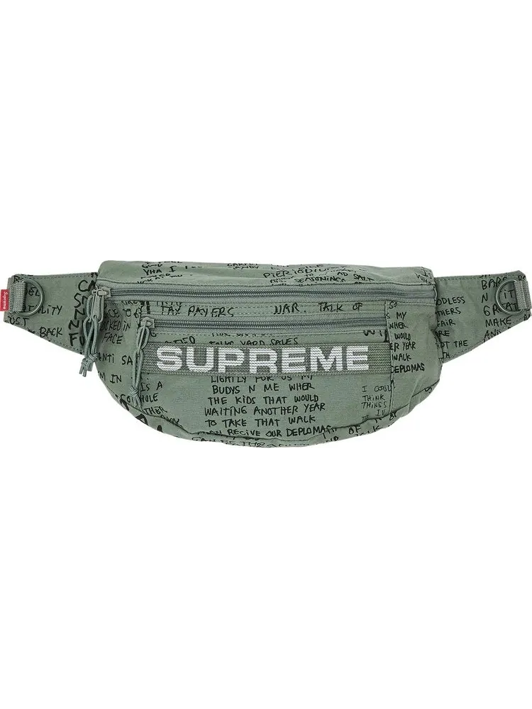 Сумка Supreme Field Waist Bag Olive Gonz