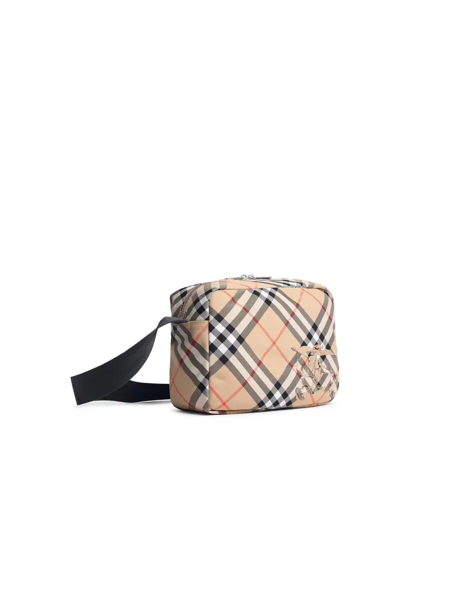 Сумка Burberry Cb Check Arch бежевого цвета — 2