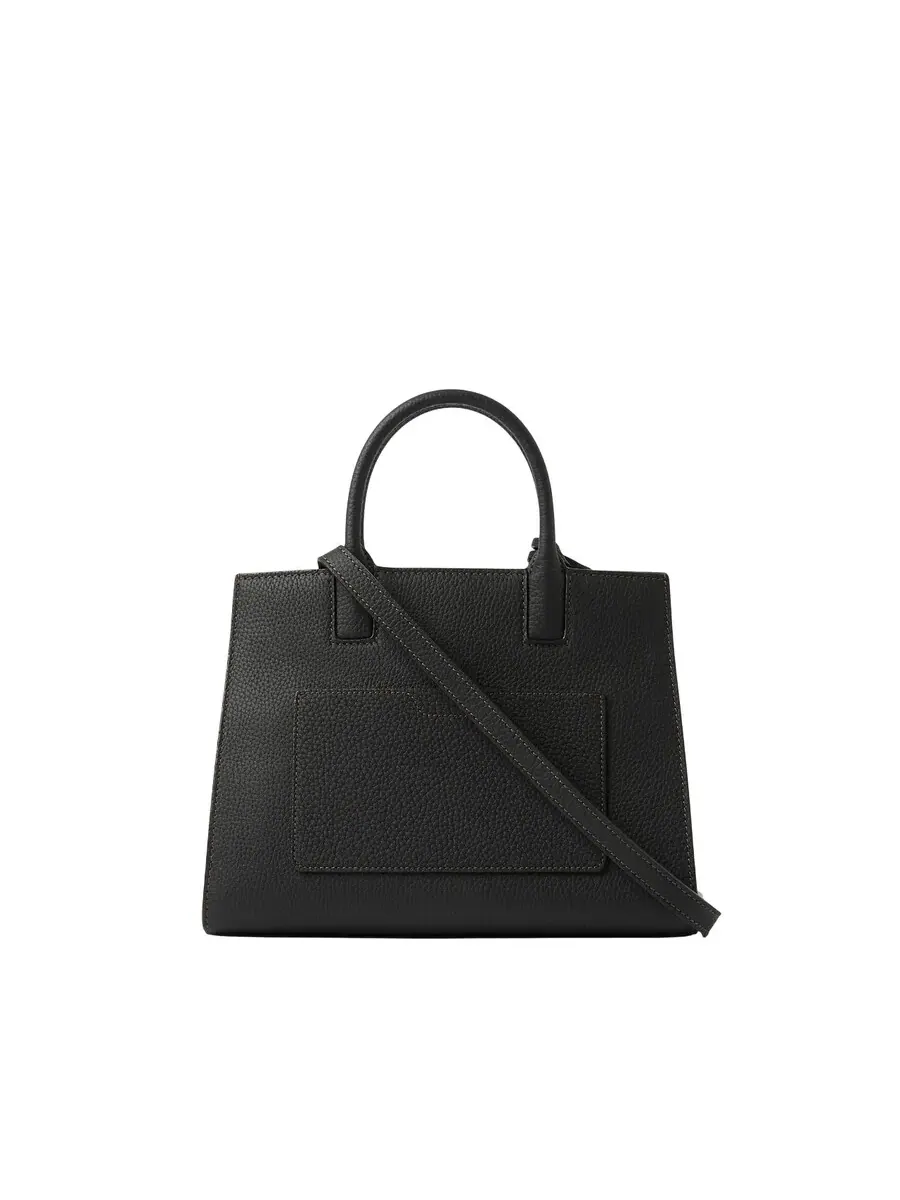 Сумка-тоут Burberry Frances Small с логотипом — изображение 2 из 3, черный