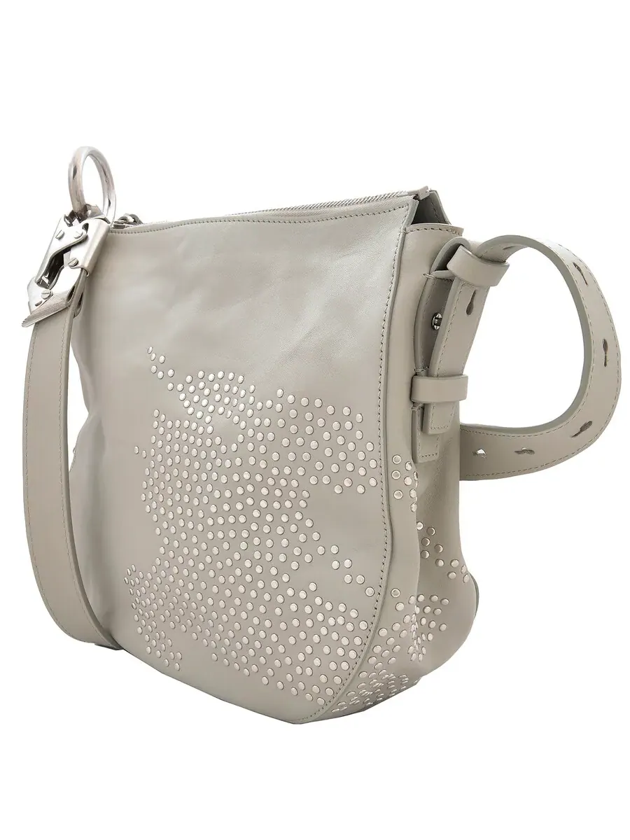 Сумка через плечо Burberry Small Knight — изображение 3 из 5, туманный