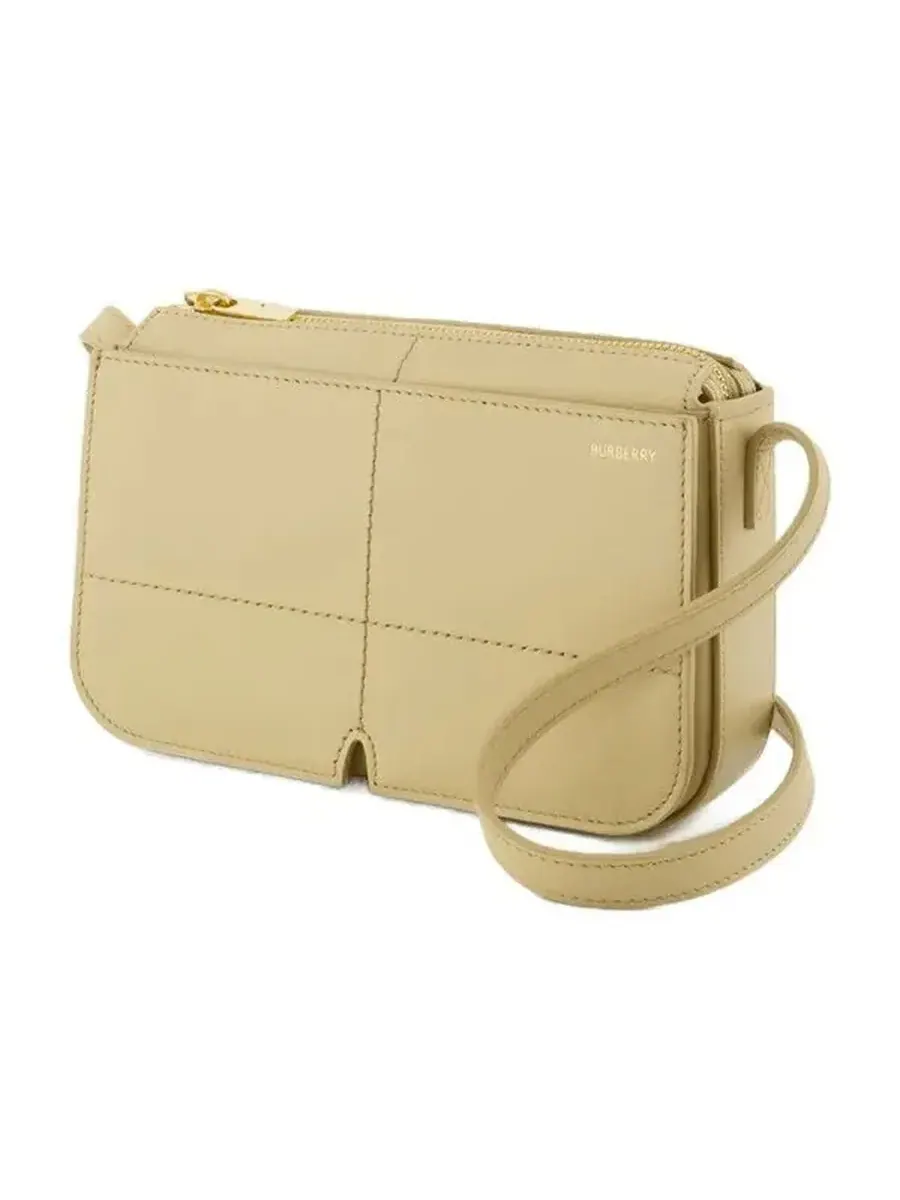Женская сумка через плечо Burberry Small Snip, бежевая — изображение 2 из 3, бежевый