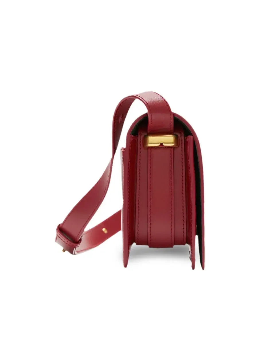Женская сумка через плечо Burberry Snip из телячьей кожи — изображение 3 из 4, красный