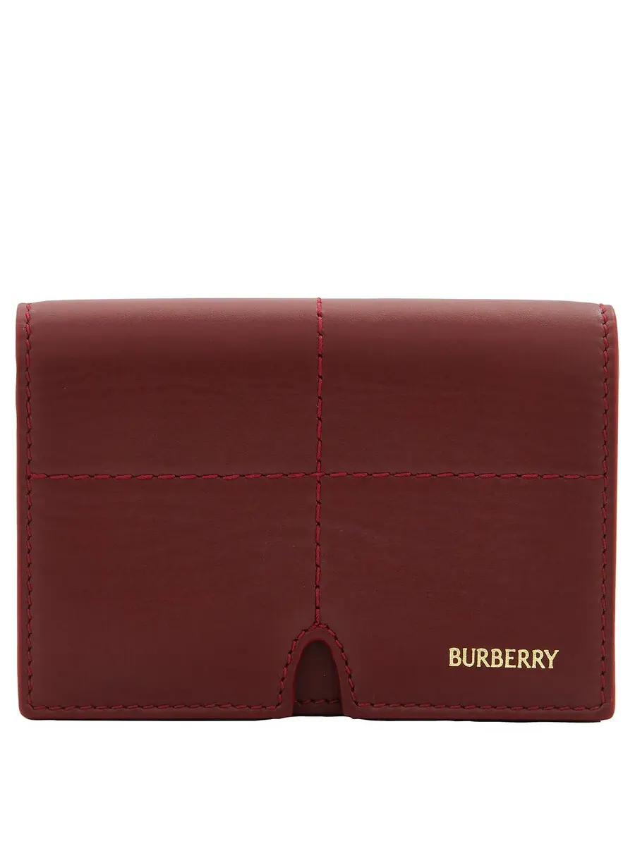 Картхолдер с принтом логотипа Burberry Snip — изображение 1 из 5, красный