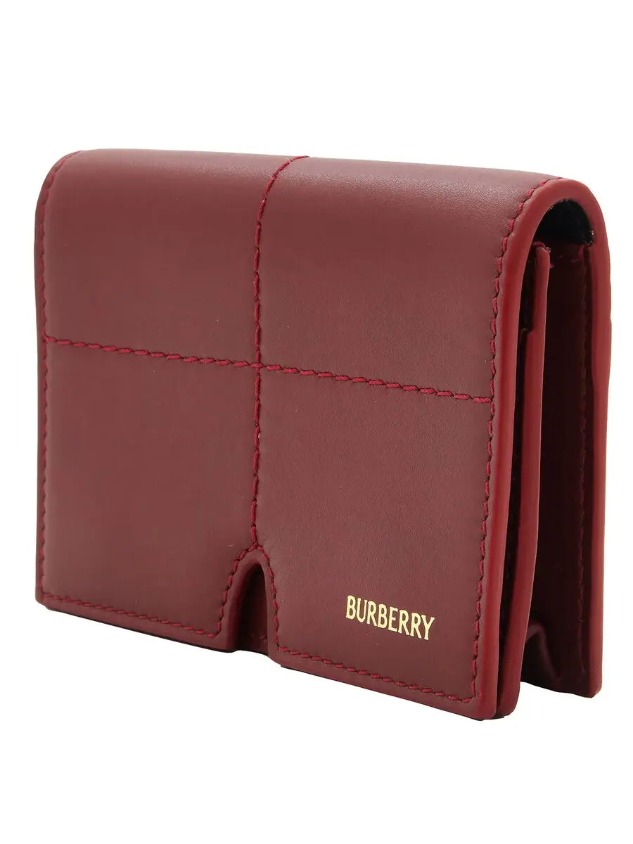 Картхолдер с принтом логотипа Burberry Snip — изображение 3 из 5, красный