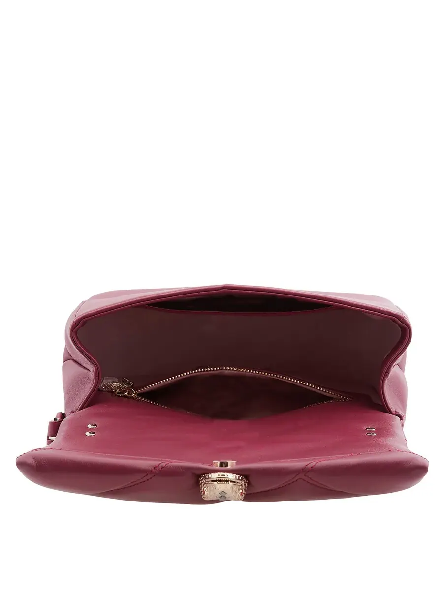 Сумка Bvlgari Serpenti Cabochon Maxi Chain Shoulder Bag — изображение 4 из 4, красный
