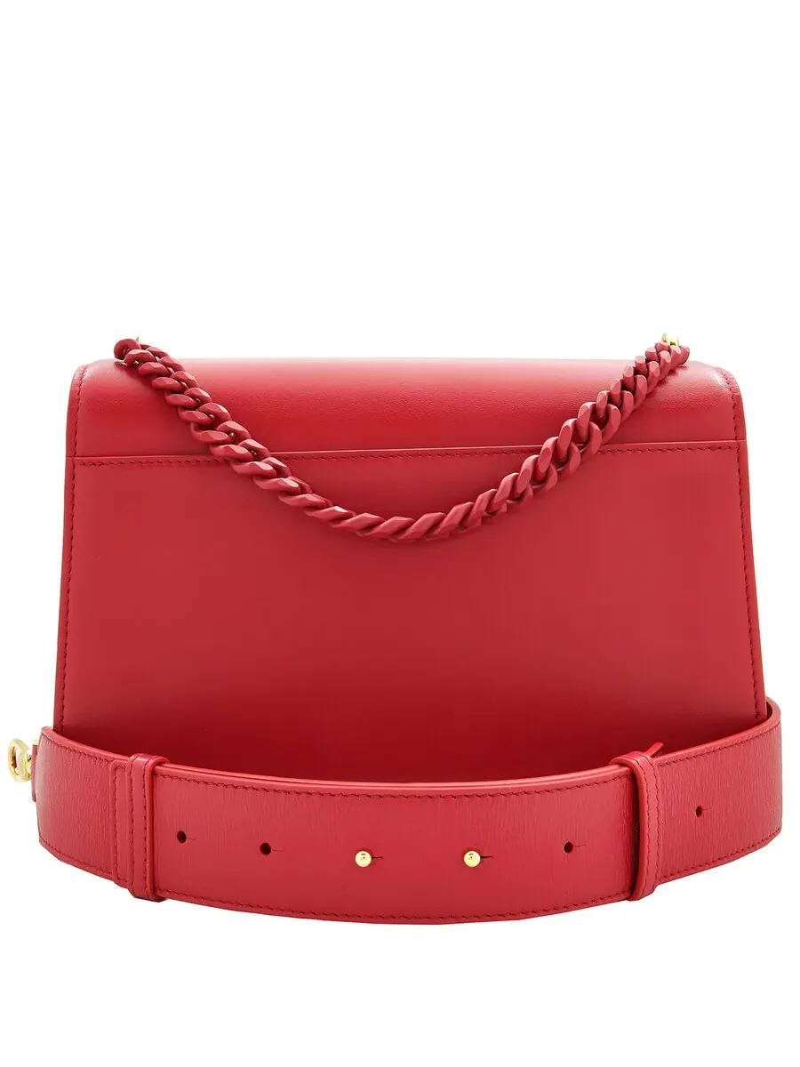 Женская сумка через плечо Bvlgari Serpenti Forever Red 290766 — изображение 6 из 7, красный