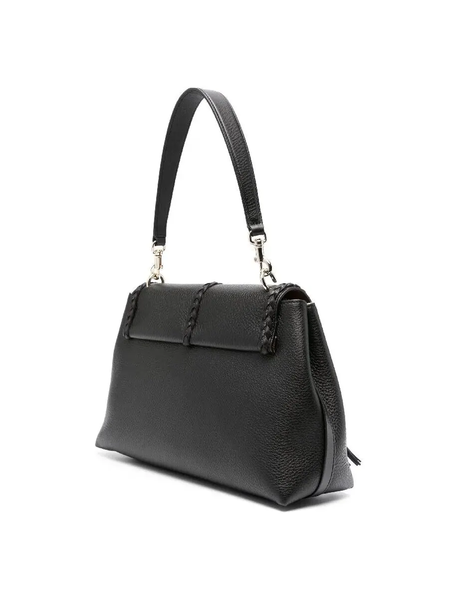 Сумка через плечо Chloé Soft Leather Penelope — изображение 2 из 4, черный