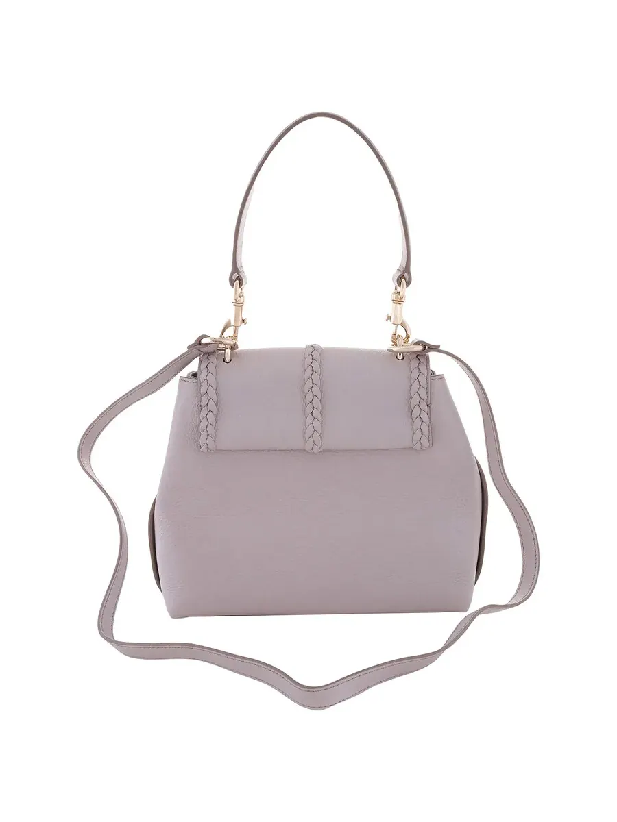 Маленькая сумка через плечо Chloé Penelope из мягкой кожи — изображение 4 из 5, фиолетовый